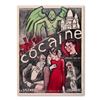 Image 1 : Rene Gaillard, "Cocaine" Reproduction Lithograph.