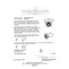 Image 5 : 1.62 ctw Sapphire and Diamond Ring - 14KT White Gold