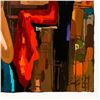 Image 2 : Nelly Panto, "Late Romance" Hand Signed Limited Edition Serigraph on Paper with