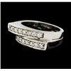Image 1 : 0.44 ctw Diamond Ring - 14KT White Gold