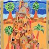 Image 2 : Ilan Hasson, "Oasis" Limited Edition Serigraph, Numbered and Hand Signed with Ce