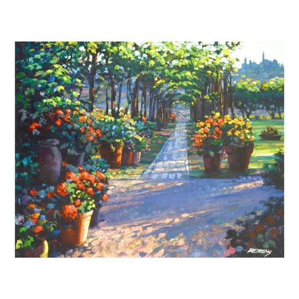 Howard Behrens (1933-2014),  Siena Arbor  Limited Edition on Canvas, Numbered an