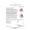 Image 5 : 3.52 ctw Rectangular Cushion Mixed Purple Sapphire And Baguette Cut (Tapered) Di