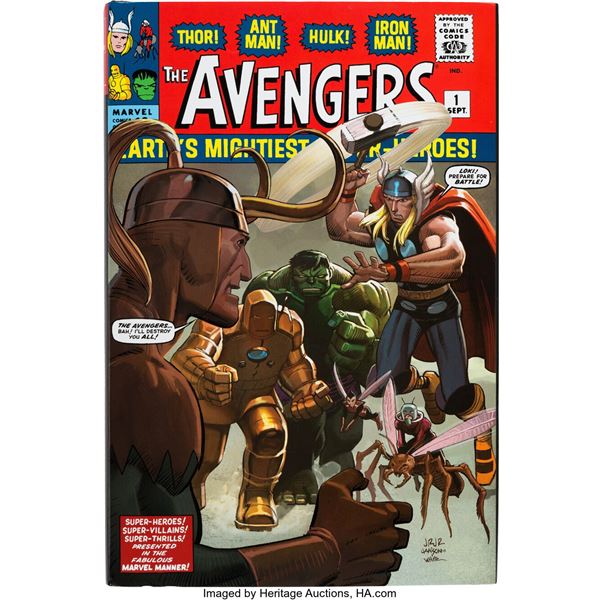 The Avengers Omnibus Vol. 1 Hardcover Signed By Cast Members of the Avengers Fil