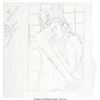 Image 4 : Basic Instinct Original Concept Art. Original concept art for the erotic thrille