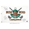 Image 1 : Caddyshack Cast Signed Golf Pin Flag. A replication of a pin flag for the Bushwo