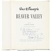 Image 1 : Walt Disney Signed and Inscribed Beaver Valley Book. Walt Disney's Beaver Valley