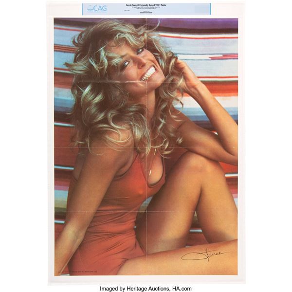 Farrah Fawcett Personally Owned "The Poster."  Known simply as "The Poster," as