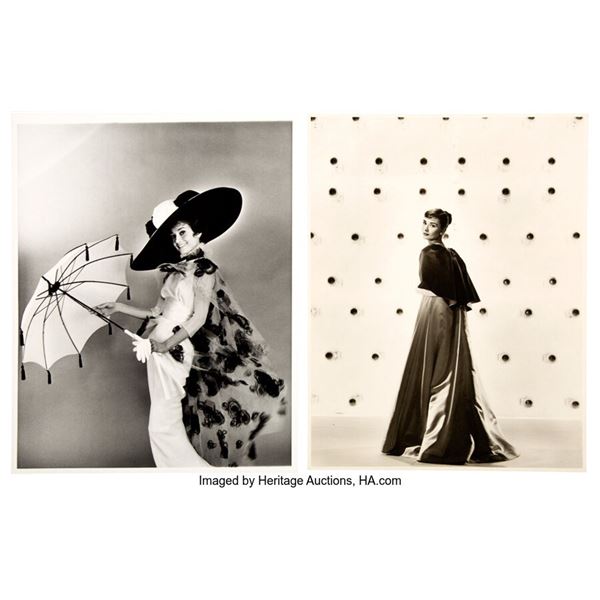 Audrey Hepburn Personally Owned Photos from My Fair Lady and Funny Face (2). Two