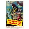 Image 1 : The Man from Planet X Movie Poster. A theatrical one-sheet for the 1951 sci-fi f