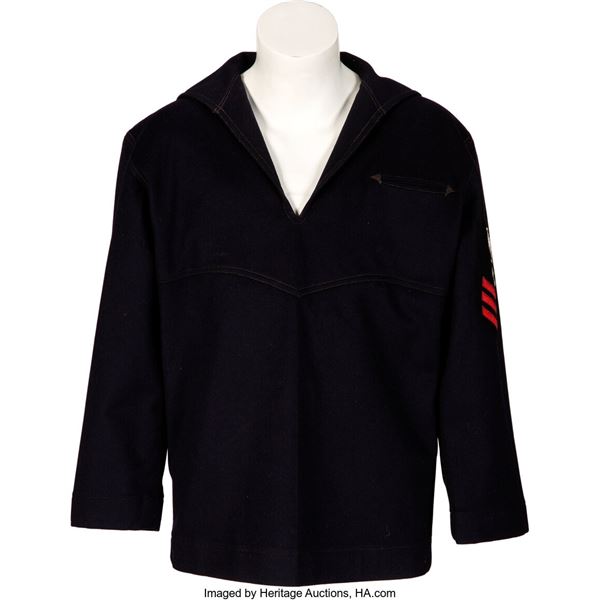 Steve McQueen Screen Worn Long-Sleeve Tunic From The Sand Pebbles (1966).  A dar