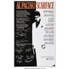 Image 1 : Scarface Theatrical One-Sheet Signed by Main Cast. A modern replication of the o