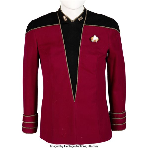 Star Trek: The Next Generation Admiral's Jacket. An admiral's jacket used on Sta