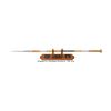 Image 1 : Star Trek: The Next Generation Screen Used Klingon Spear Prop from "Birthright -