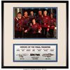 Image 1 : Star Trek Cast Signed Photo (1992). This is a framed photo in a limited edition