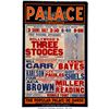 Image 1 : Moe Howard's Personally Owned Poster For The Three Stooges' Performance at the B