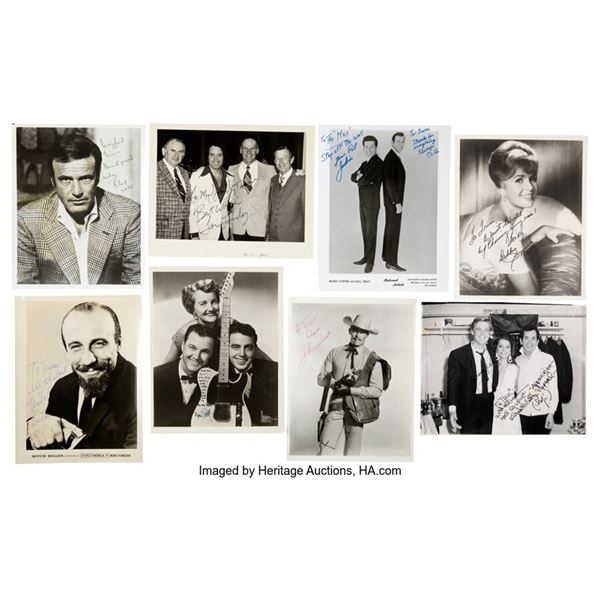 Trini Lopez Owned Signed and Inscribed Items from Dean Martin, Debbie Reynolds,
