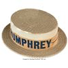 Image 1 : Trini Lopez Owned Hubert Humphrey Hat Signed by Frank Sinatra with Humphrey Sign