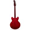 Image 2 : Trini Lopez Gibson ES 335 Reissue Prototype Electric Guitar. A cherry-colored pr