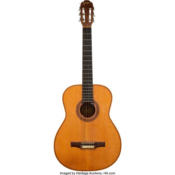 Trini Lopez Owned and Played Goya Classical Guitar. A Swedish made Goya classica