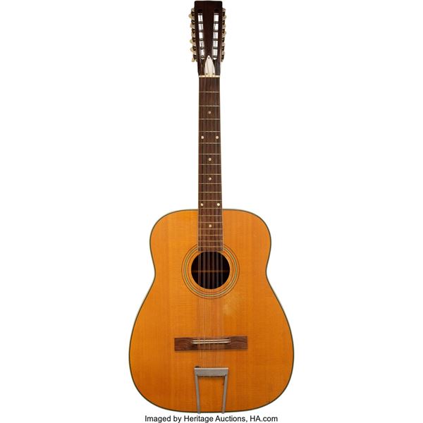 Trini Lopez 12-String Acoustic Guitar Featured On The Latin Album Cover. The 12-