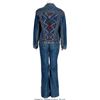 Image 2 : Trini Lopez Owned Denim Studded Jacket, Jeans, and Shirt. A three-piece suit fro