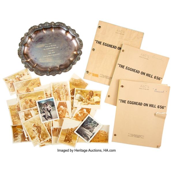 Trini Lopez "Egghead on Hill 656"/The Reluctant Heroes Scripts (3) With Photos (
