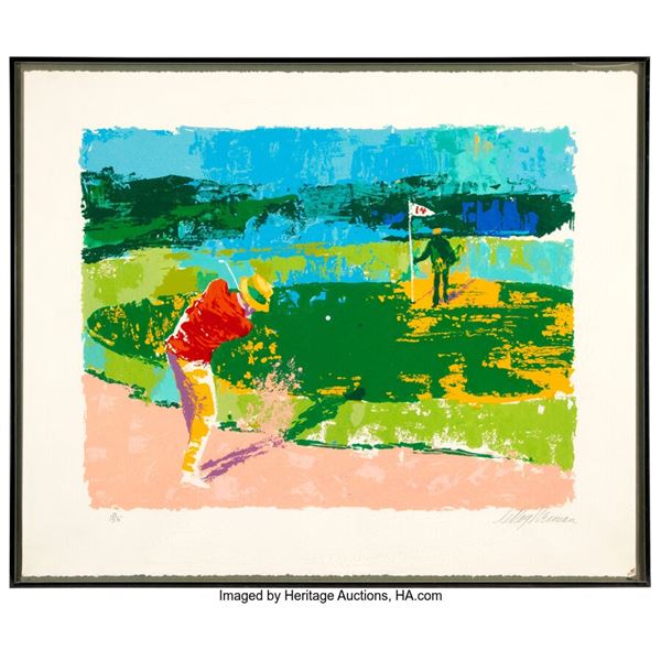 Trini Lopez Owned LeRoy Neiman Signed and Numbered Limited Edition Print. A limi