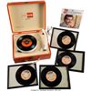 Image 1 : Trini Lopez Owned Record Player and 45s. Six items from Trini in this lot, inclu