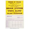 Image 2 : The Beatles 1964 London, England "Pops Alive!" Marquee-Style Handbill. An origin