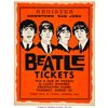 Image 1 : The Beatles 1966 San Francisco Bay Area Ticket-Contest Poster. A fun and unusual