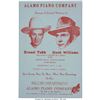 Image 1 : Hank Williams, Ernest Tubb 1949 San Antonio, TX Handbill/Record Brochure. An ori