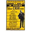 Image 1 : Johnny Cash, June Carter, Carl Perkins 1968 Charleston, WV Concert Poster. An or