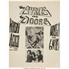 Image 1 : The Doors & The Byrds 1967 Whisky-a-Go-Go, Los Angeles Concert Handbill. An orig