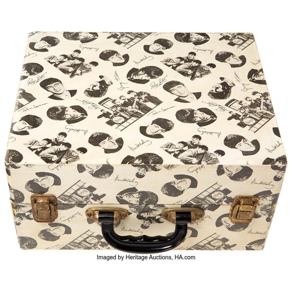 The Beatles Suitcase Style Portadyne Original Phonograph Player (U.K. 1963/64).