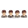 Image 1 : The Beatles Legends of Pop 1964 Suits Busts (4) (Peggy Davies Ceramics). A set o