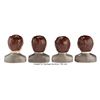 Image 2 : The Beatles Legends of Pop 1964 Suits Busts (4) (Peggy Davies Ceramics). A set o