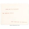 Image 2 : The Beatles Unused Liverpool Jazz Society Complimentary Ticket (1961). An unused
