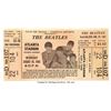 Image 1 : The Beatles Unused Atlanta Stadium Ticket (1965).  An unused ticket from the Bea