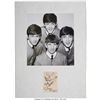 Image 1 : The Beatles Complete Set of Early Autographs (1962).  There is cool and then the