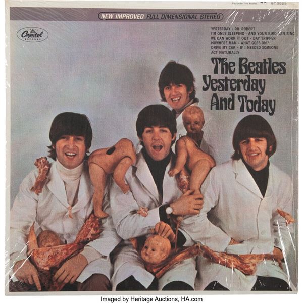 The Beatles Yesterday and Today First State Butcher Cover Stereo LP in Original