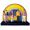 Image 1 : The Beatles Yellow Submarine Set of Four Fab Figurines With Stage (Goebel, 2006)