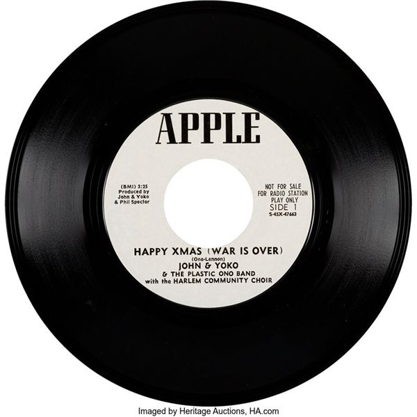 The Beatles: John Lennon/Yoko Ono & The Plastic Ono Band  Happy Xmas (War Is Ove