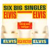 Image 1 : Elvis Presley Cardboard Singles Stand (RCA Victor). A cardboard promo display fo