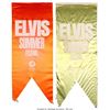 Image 1 : Elvis Presley Summer Festival Pennants (2). Two "Summer Festival" pennants for t