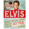 Image 1 : Elvis Presley Singer Presents...Elvis Cardboard Promo Poster (1969). Attached to