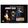 Image 1 : Johnny Cash Live From Austin DVD RIAA Hologram Gold Sales Award.  A gold sales a
