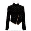 Image 1 : Cher's Personally Owned and Worn Roberto Cavalli Black Velvet Jacket.  A black v