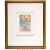 Image 1 : Jerry Garcia Signed "Northern Lights" Limited Edition Lithograph in Frame. A lim