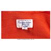 Image 3 : Buddy Holly Owned and Worn Red and Orange Shirt. Medium size red and orange shir